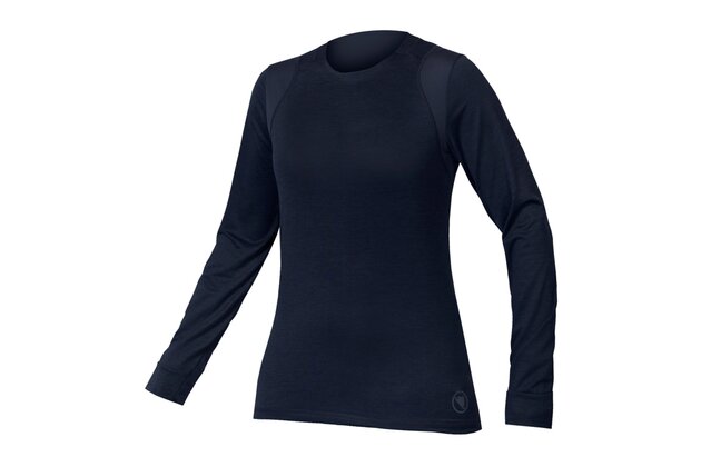 Dámský dres s dlouhým rukávem ENDURA SingleTrack Midnight Navy