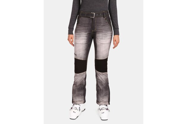 Dámské Softshellové lyžařské kalhoty KILPI Jeanso Black