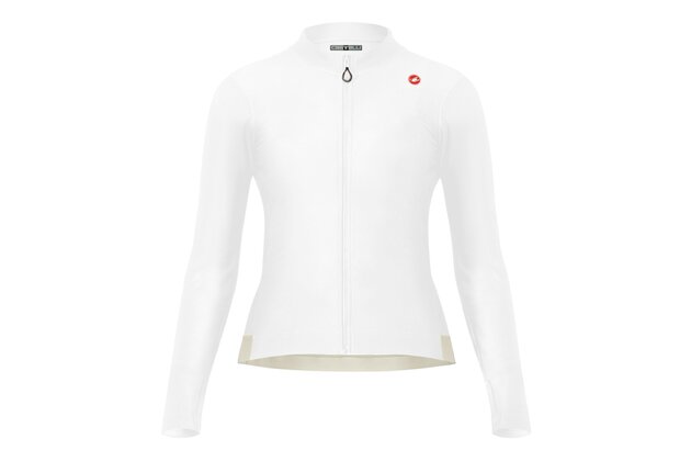 Zimní dámský dres CASTELLI Espresso Thermal W White