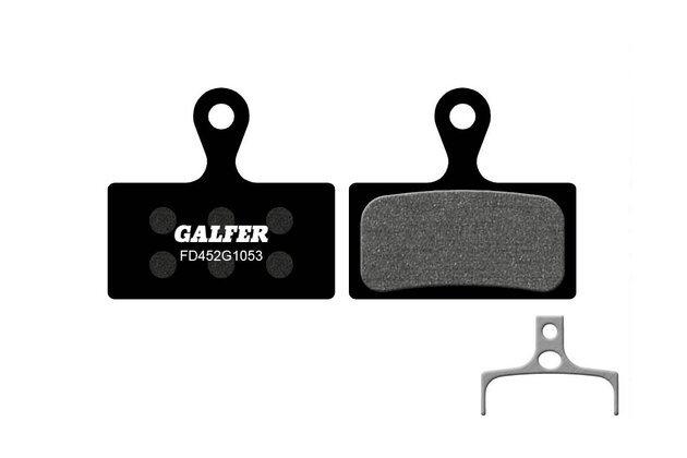 Brzdové destičky GALFER FD452, Shimano, Směs: Performance