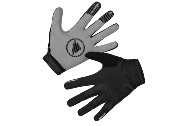 Dlouhoprsté rukavice ENDURA SingleTrack Windproof Black