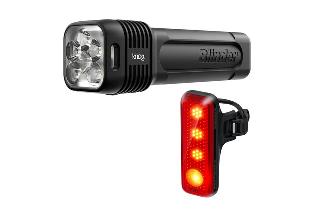 Sada světel KNOG Blinder PRO 1300/R150