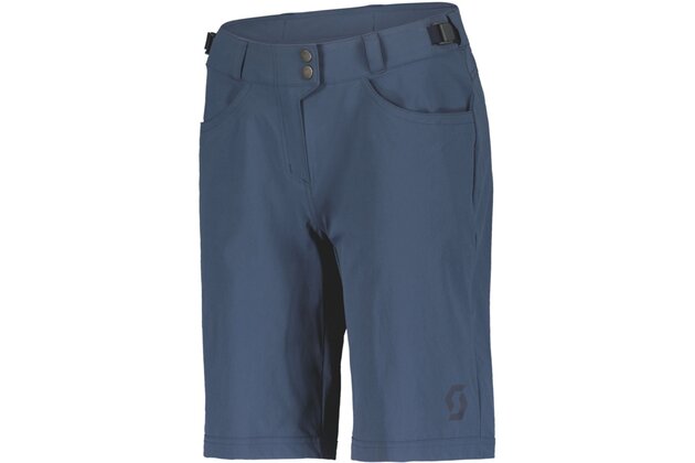 Dámské kraťasy s vložkou SCOTT Trail Flow Metal Blue