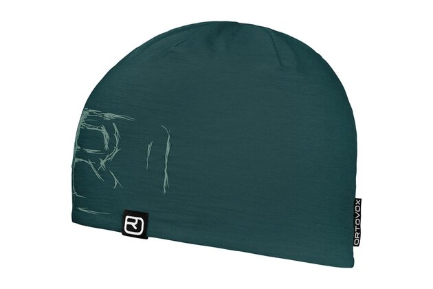 Čepice ORTOVOX 120 Tec Logo Dark Pacific