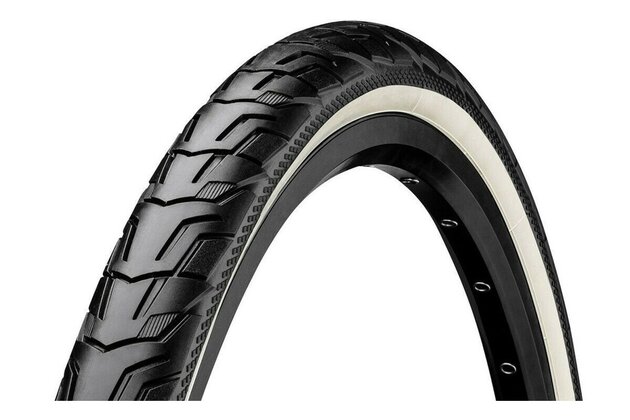 Plášť CONTINENTAL Ride City Black/Cream Reflex drát 700x47C