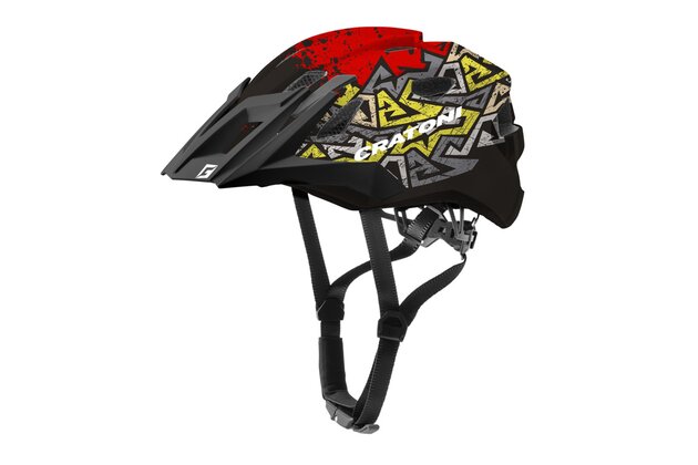 Dětská helma CRATONI AllRide Jr. Wild/Red Matt