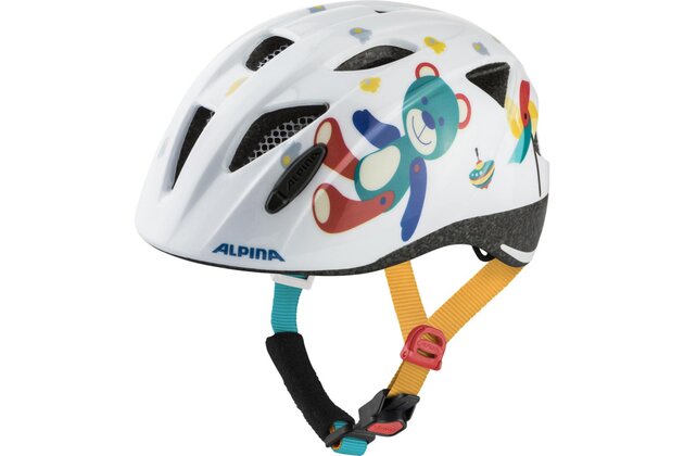 Dětská helma ALPINA Ximo White Bear Gloss