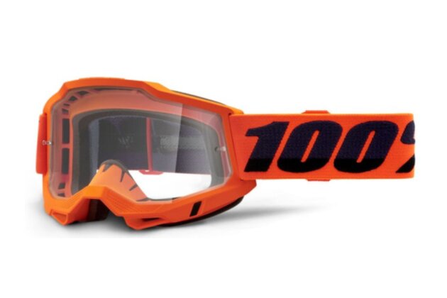 Brýle 100% Accuri 2 Neon/Orange/Clear Lens