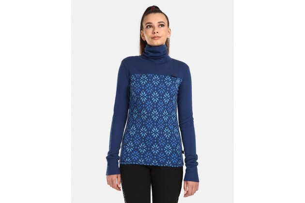 Dámský rolák z Merino vlny KILPI Jannu Dark Blue