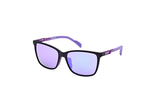Sluneční brýle ADIDAS Sport SP0059 Matte Black/Gradient Or Mirror Violet Sluneční brýle ADIDAS Sport SP0059 Matte Black/Gradient Or Mirror Violet