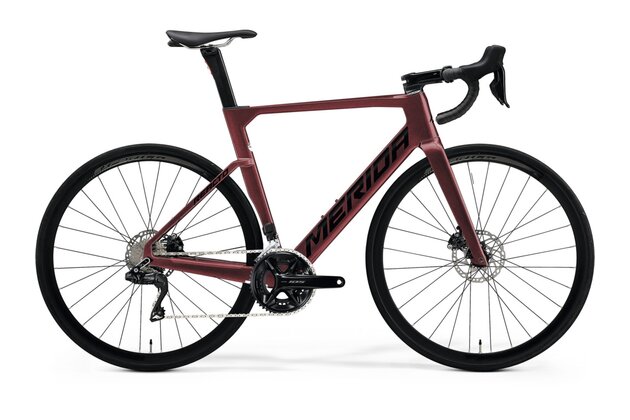 MERIDA Reacto 6000 Di2 Silk Burgundy Red (Black)