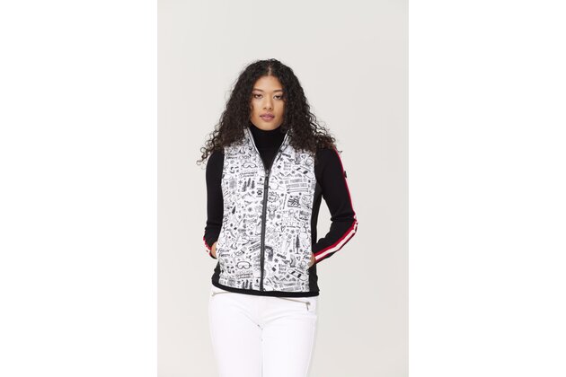 Dámská vesta KRIMSON KLOVER Sela Snow