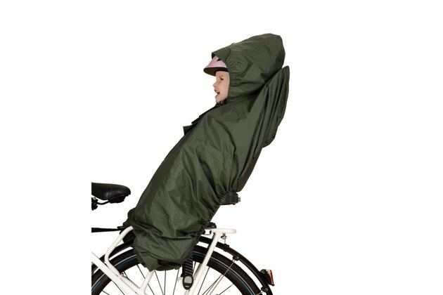 Pláštěnka s cyklosedačce HAMAX Rain Green