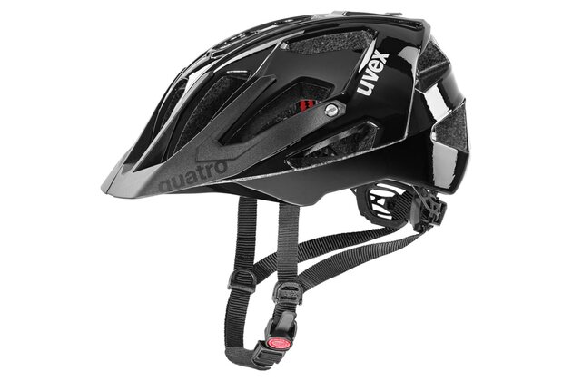 Helma UVEX Quatro Black Matt