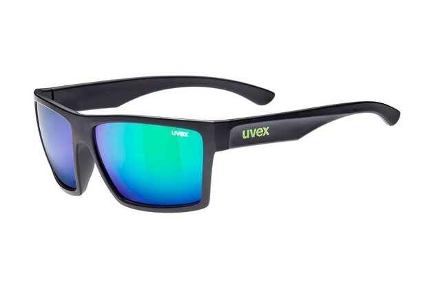 Brýle UVEX LGL 29 Black Matt/Mirror Green