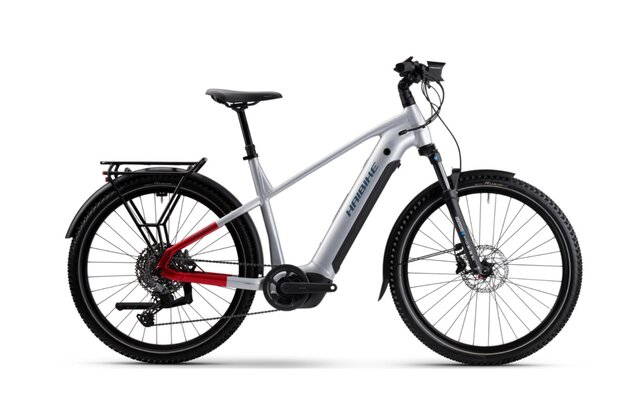HAIBIKE Trekking 7 High Soft Grey/Red/Blue Glossy