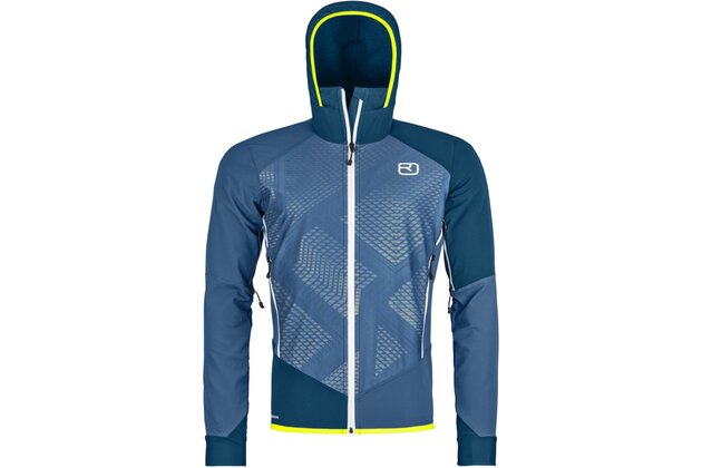 Bunda ORTOVOX Col Becchei Mountain Blue