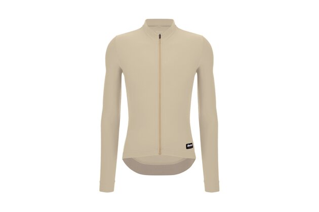 Unisex letní dres s dlouhým rukávem SANTINI RTR Cappuccino