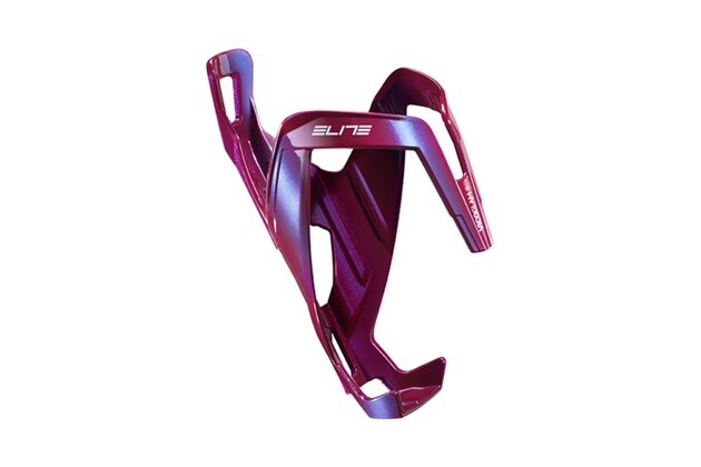 Košík na láhev ELITE Vico Glam Metalic Red/White