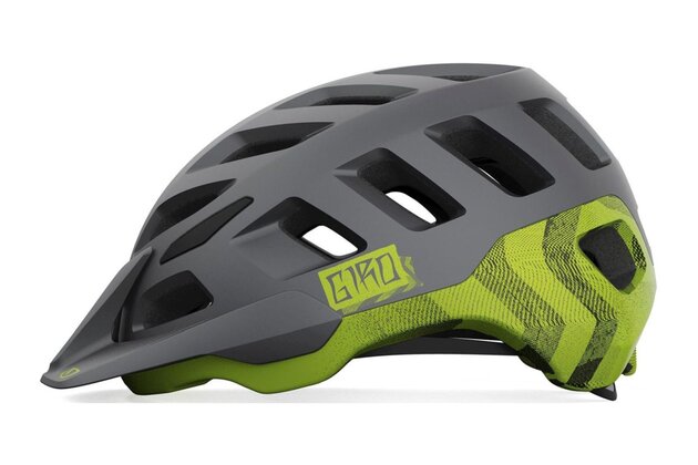 Helma GIRO Radix Mat Metalic Black/Lime