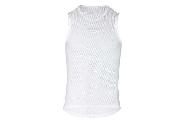 Funkční triko bez rukávů FORCE Vent White