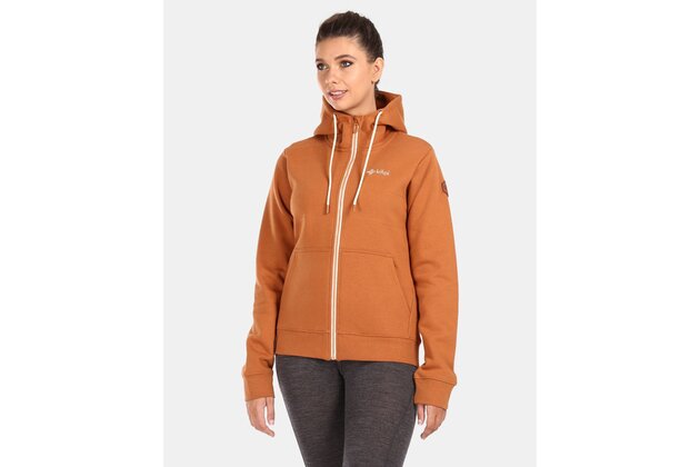 Dámská bavlněná mikina KILPI Rajana Brown