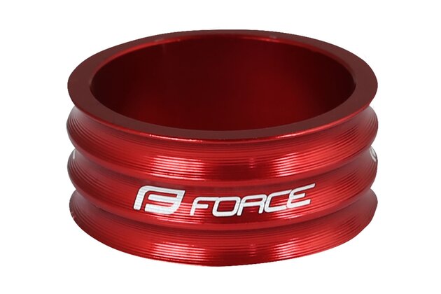 Podložka FORCE 1 1/8" Ahead 15 mm Al Red