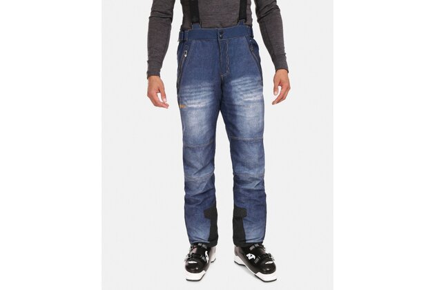 Softshellové lyžařské kalhoty KILPI Jeanso Dark Blue Softshellové lyžařské kalhoty KILPI Jeanso Dark Blue