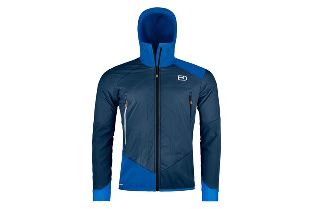 Bunda ORTOVOX Col Becchei Hybrid Deep Ocean