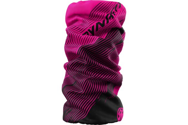 Nákrčník DYNAFIT Logo Nect Gaiter Pink Glo