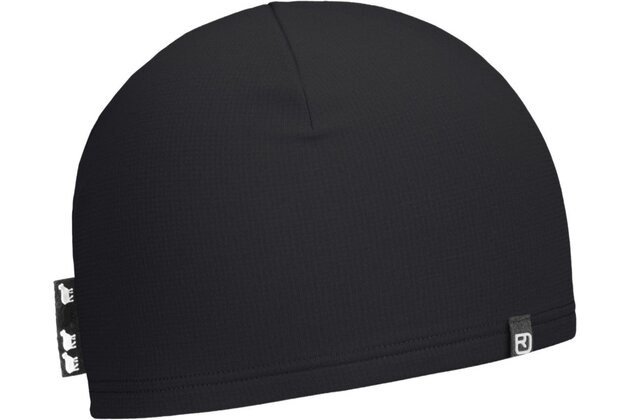 Čepice ORTOVOX Light Fleece Beanie Black Raven