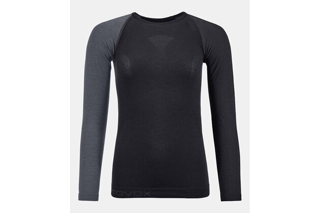 Dámské triko s dlouhým rukávem ORTOVOX 120 Competition Light Dark Arctic Grey