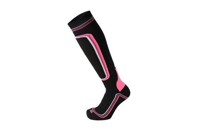 Dámské ponožky MICO SUPERTHERMO PRIMALOFT Black/Pink