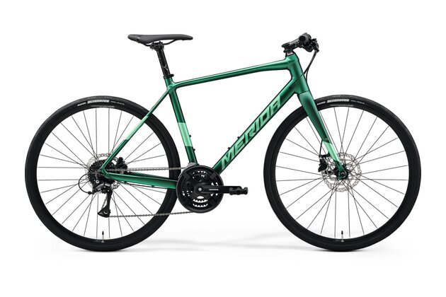 MERIDA Speeder 100 Matt Evergreen (Silver/Green)