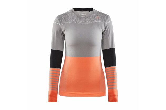 Dámské triko s dlouhým rukávem CRAFT Fuseknit Comfort Blocked LS