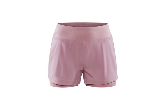 Dámské kraťasy CRAFT ADV Essence 2v1 Light Pink