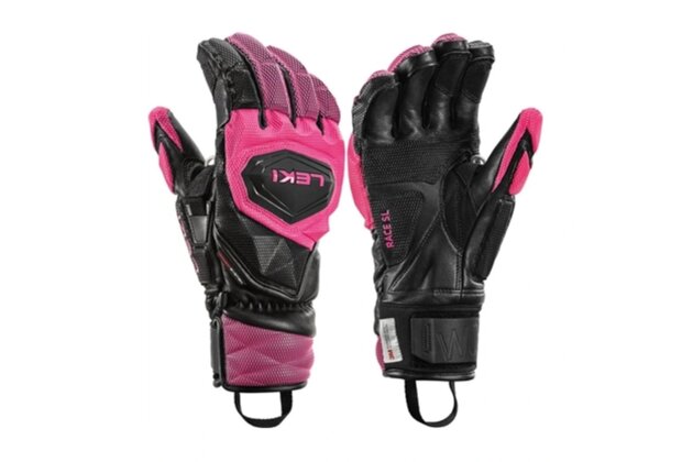 Rukavice LEKI WCR Venom SL 3D black-pink
