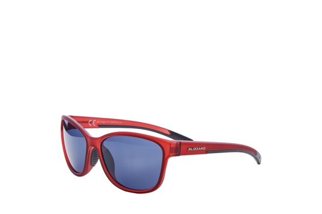 Brýle BLIZZARD Sun glasses PCSF702140, rubber trans. dark red, 65-16-135