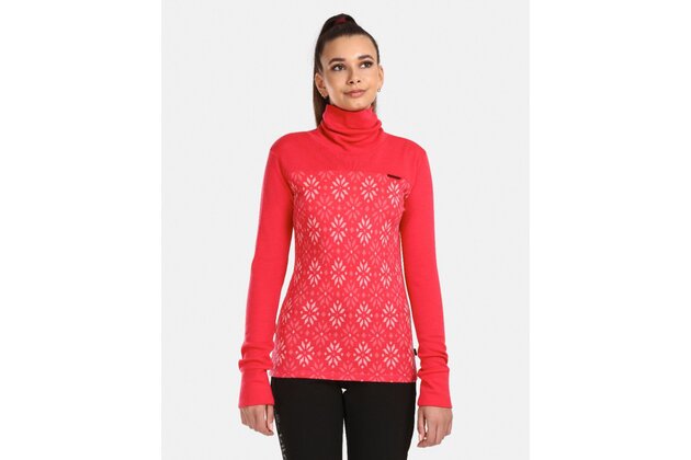 Dámský rolák z Merino vlny KILPI Jannu Pink