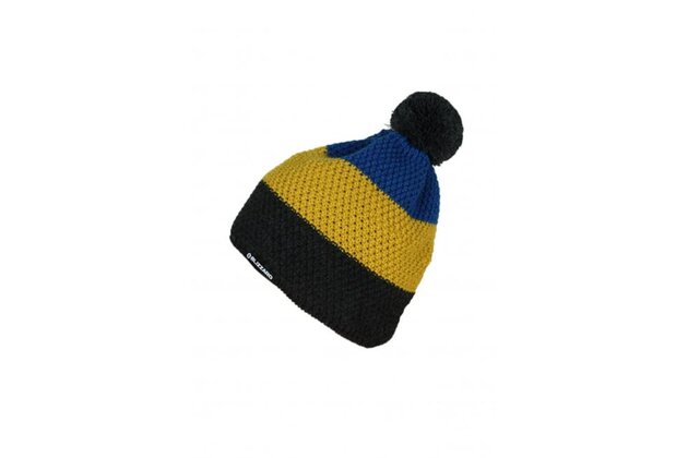 Čepice BLIZZARD Silvretta, black/yellow/blue