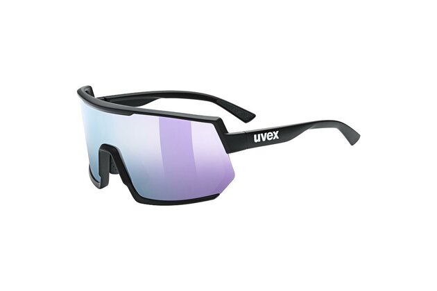 Brýle UVEX Sportstyle 235 Black Matt/Mir.Lavender S3