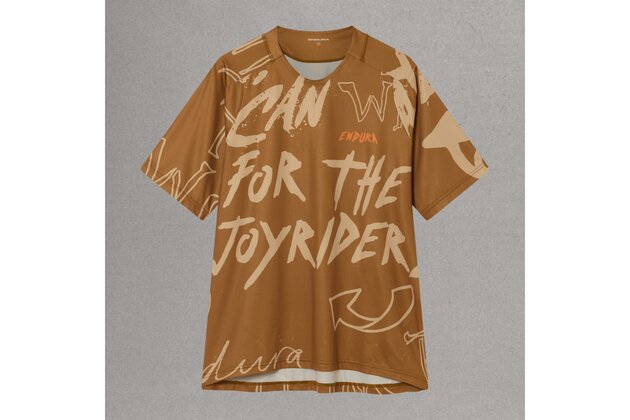 Triko ENDURA Singletrack Print Trail Bronze