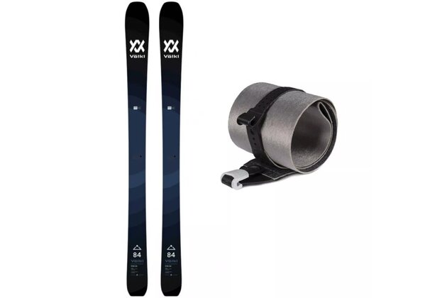 Lyže s pásy VÖLKL Rise 84 Black/Blue