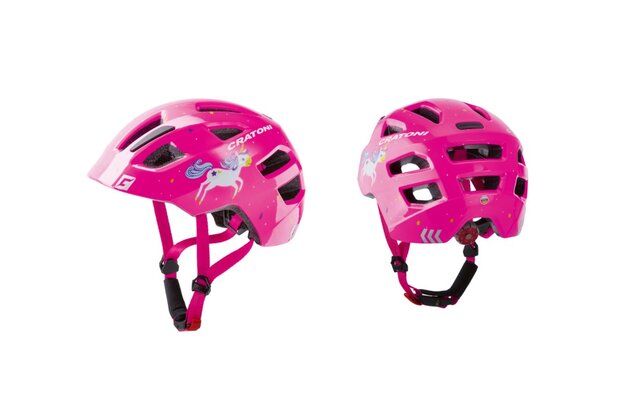Dětská helma CRATONI Maxster Unicorn Pink Glossy