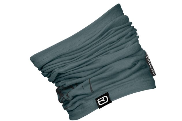 Nákrčník ORTOVOX 120 Tec Logo Neckwarmer Dark Arctic Grey