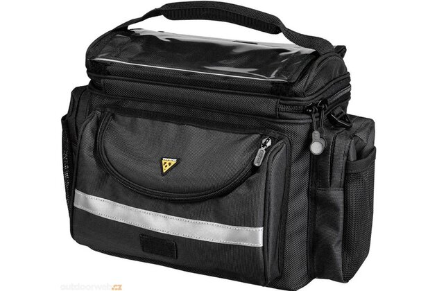 Brašna na řídítka TOPEAK Tour Guide Handle Bar Bag DX + držák Fixer 8
