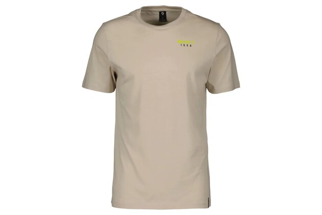 Triko SCOTT Retro SS Dust/White