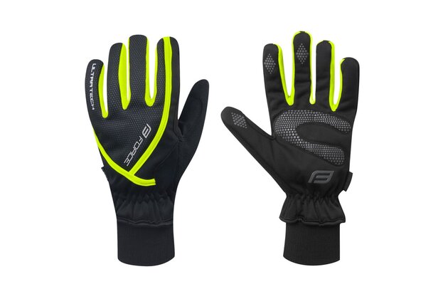 Zimní rukavice FORCE Ultra Tech Fluo