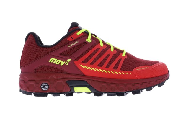 Běžecké boty INOV-8 Roclite Ultra G 320 M (M) Dark Red/Red/Yellow