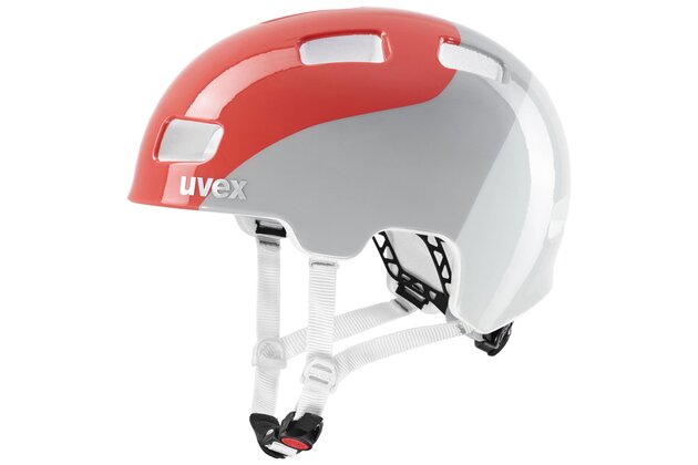 Dětská helma UVEX HLMT 4 Grapefruit/Grey Wave
